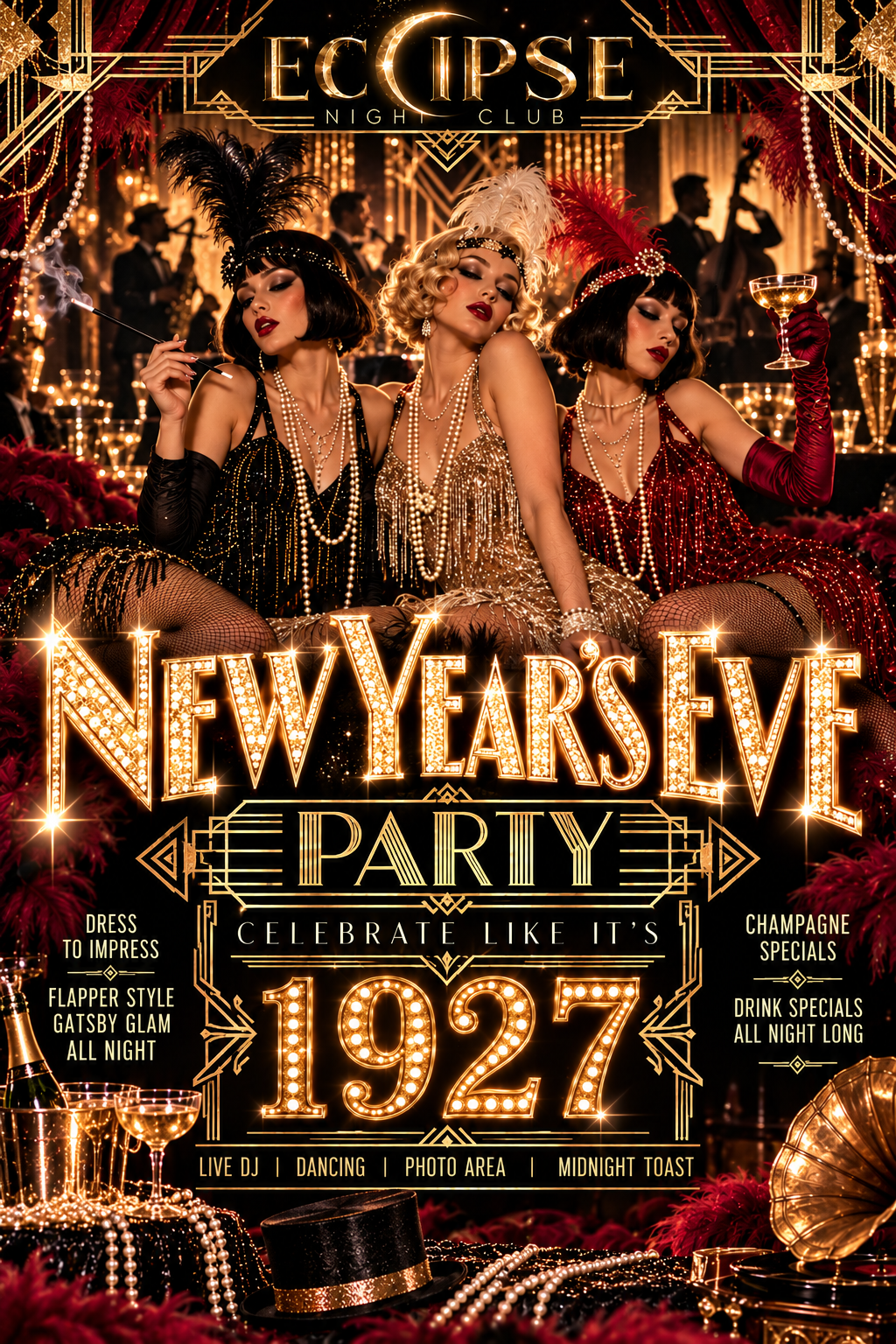 1927 New Years Eve Party Thursday