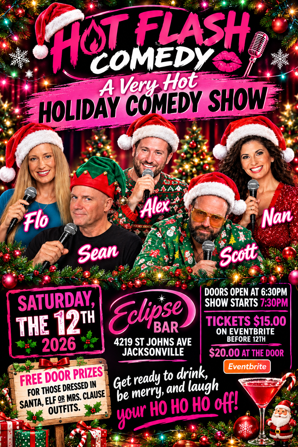 A Very Hot Holiday Comedy Show