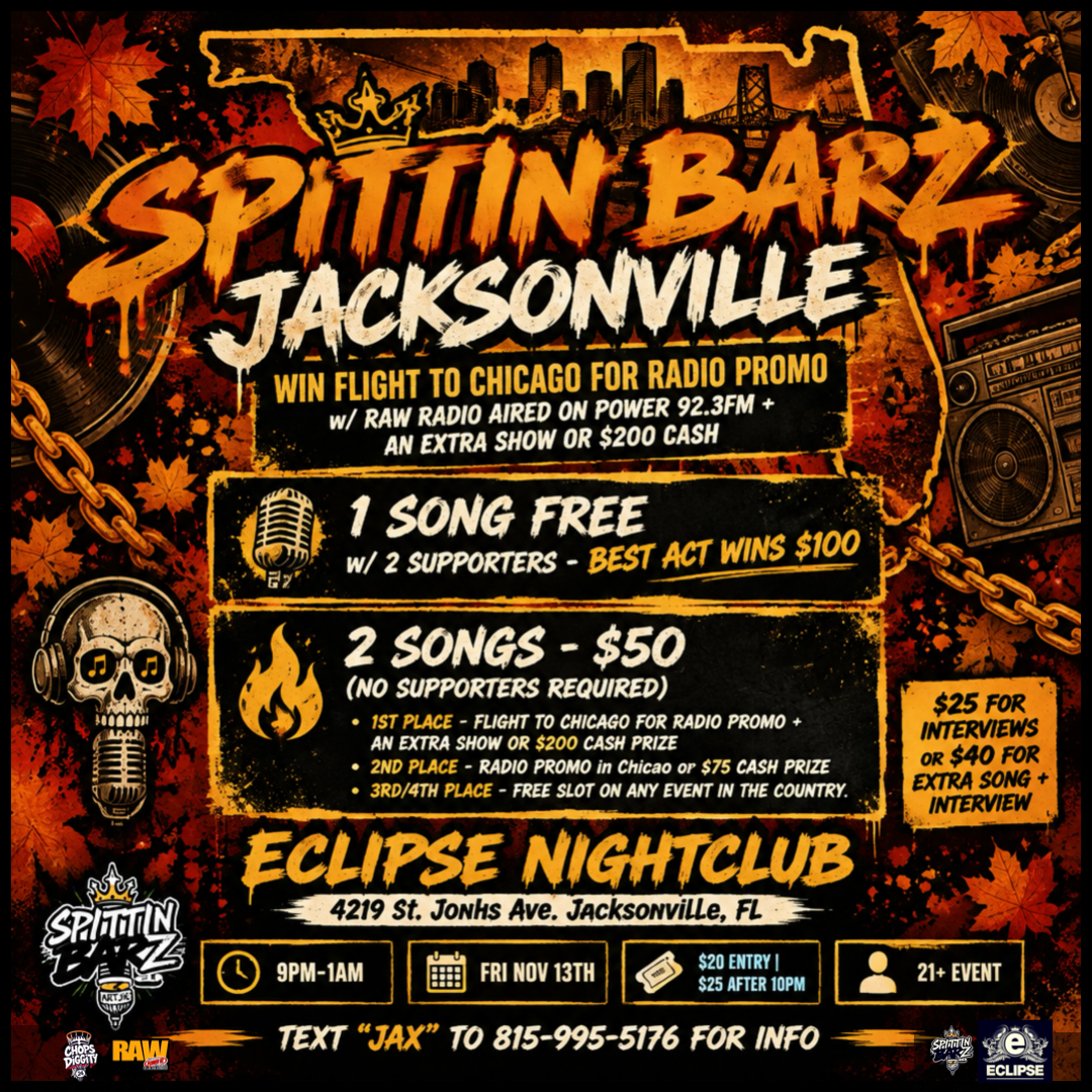 Spittin Barz Jacksonville (Open Mic)